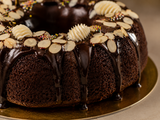 Chocolate Fudge Donut Cake