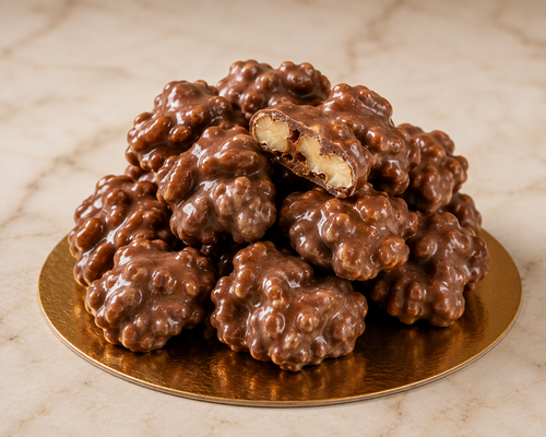 Chocolate Caramelised Walnuts