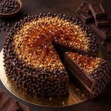 Chocolate Caramel Crunch Cake