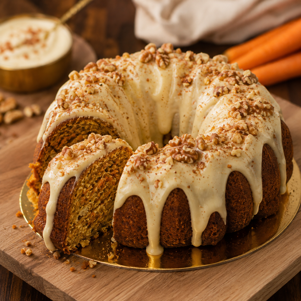 Classic Carrot Cake with Cream Cheese Frosting