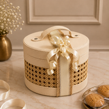 Premium Woven Leather Gift Hamper