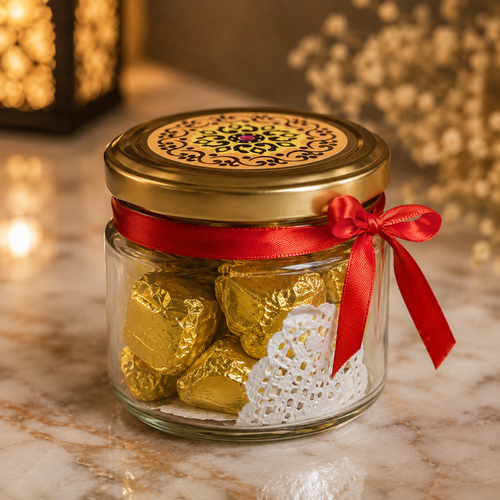 Festive Chocolate Jar