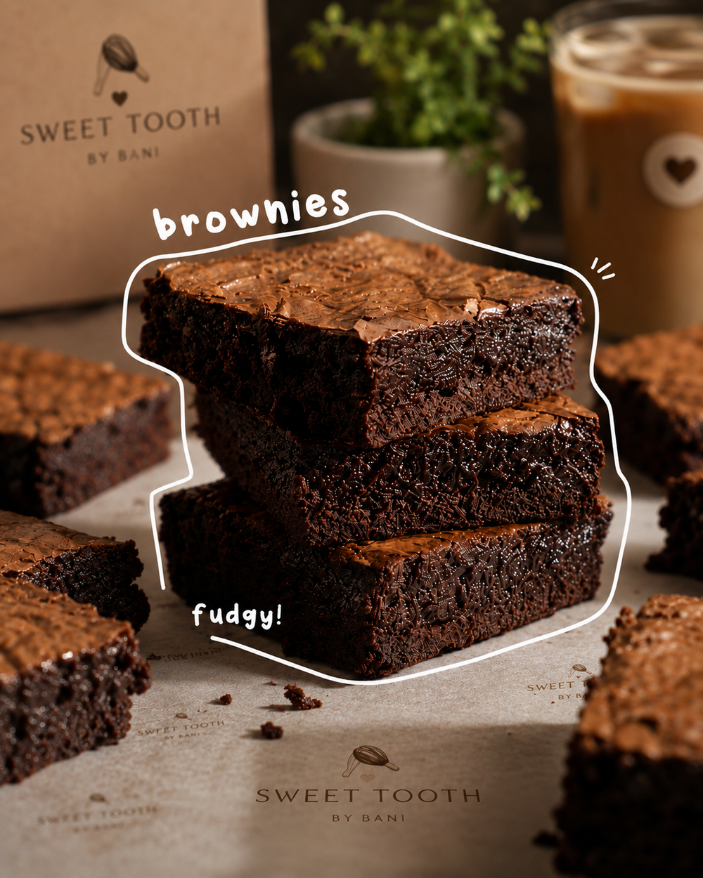 Classic Fudgy Chocolate Brownies